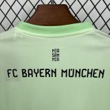 2025-26 Bayern Munich Green Goalkeeper Kids Kit