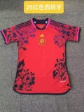2024-25 Spain Red Training Jersey