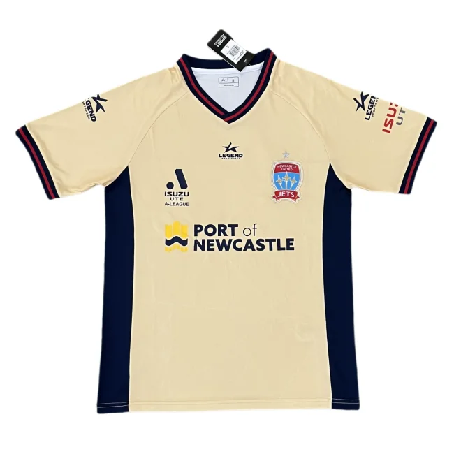 2024-25 Newcastle Jets home soccer jersey