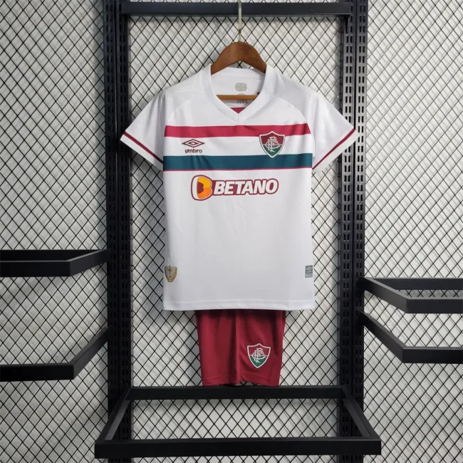 2023-24 Fluminense away kids kit