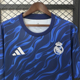 2025-26 .Real Madrid  blue training jersey