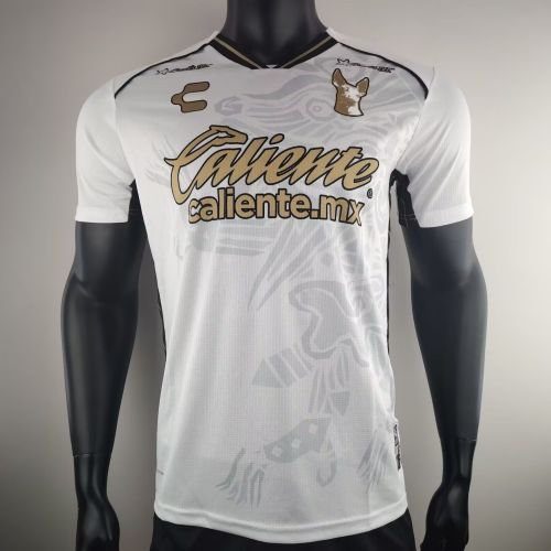 tijuana 2024-25 white away player version  (The player version is more slim fit, it is recommended to buy one size larger)