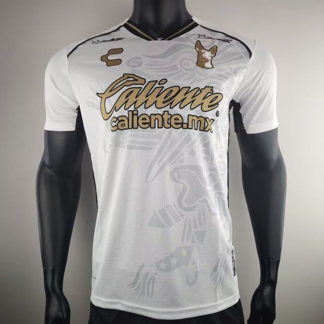 tijuana 2024-25 white away player version (The player version is more slim fit, it is recommended to buy one size larger)