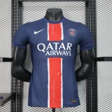 2024-25 Paris home player version(The player version is more slim fit, it is recommended to buy one size larger)