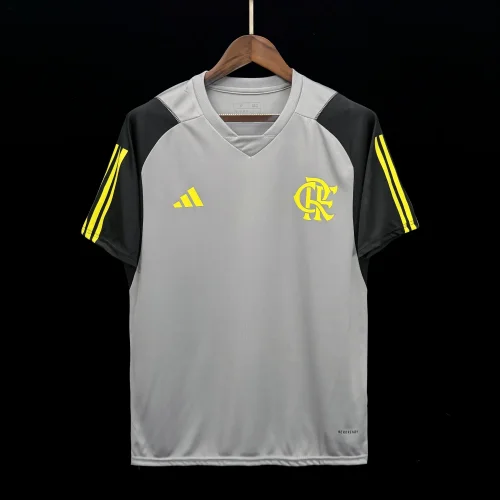 2024-25 Flamengo training gray soccer jerseys