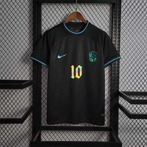 2022 Brazil Concept Black soccer jerseys