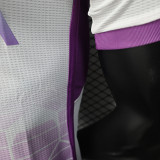 2025-26 Algeria special version white purple soccer jersey size