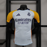 2024-25 Real Madrid  Pre-match player version jersey(The player version is more slim fit, it is recommended to buy one size larger)
