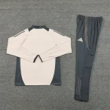 2024-25 Real Madrid Half Zip Apricot Kit