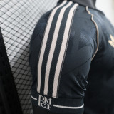 2024-25 Real Madrid  black model Player version jersey (The player version is more slim fit, it is recommended to buy one size larger)