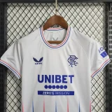 Rangers 2023-24 away kids soccer jerseys
