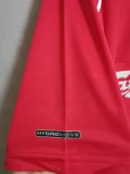 Liverpool 2001-02 home soccer jerseys