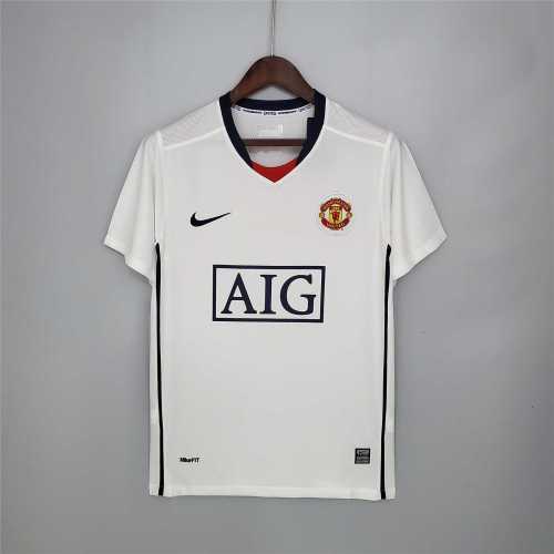2008-09 Manchester United away white League Edition