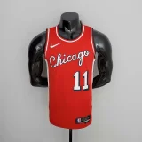 2022 Season Chicago Bulls DeROZAN#11 City Edition Red NBA Jersey