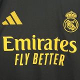2025-26 .Real Madrid Black and yellow special edition Jersey