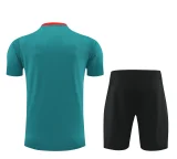 Liverpool 2024-25 green cotton training suit