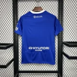 2024-25 Real Oviedo home soccer jersey