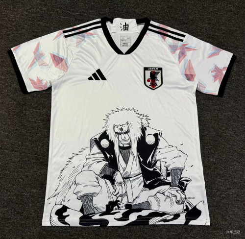 2024-25 Japan NARUTO -ナルト- white special jersey
