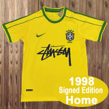 1998 Brazil Home Signed Edition