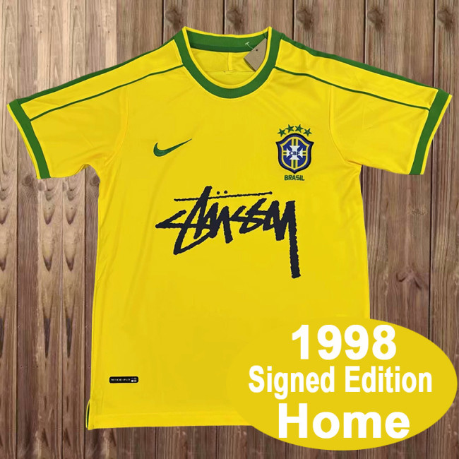 1998 Brazil Home Signed Edition