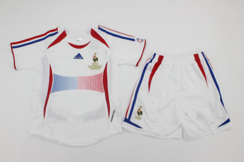 2006 France away retro kid kit