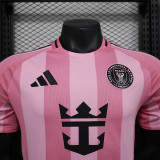 2025-26 Miami home pink player version jersey  (The player version is more slim fit, it is recommended to buy one size larger)