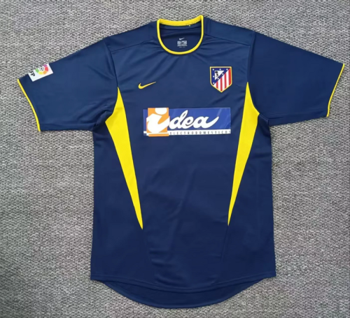 2002-03 Atletico Madrid Retro away soccer jersey size S-2XL