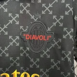 2025-26 AC Milan Co-Branded Black Edition Kids Kit