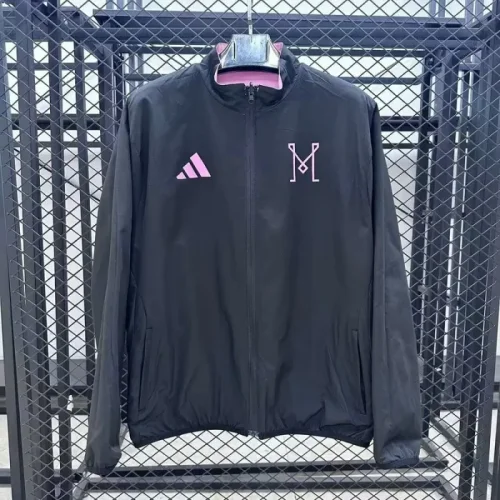 2025-26 Miami black windbreaker