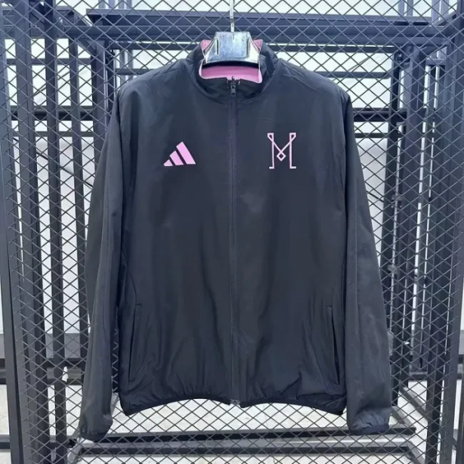 2025-26 Miami black windbreaker
