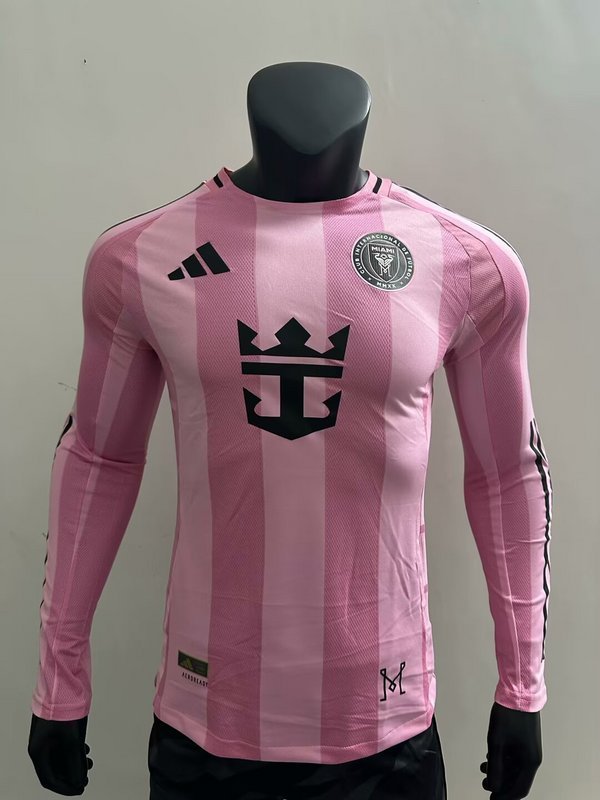 2025-26 Miami home long sleeve player version jersey