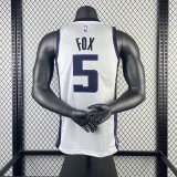 24th Season Kings Home White jersey