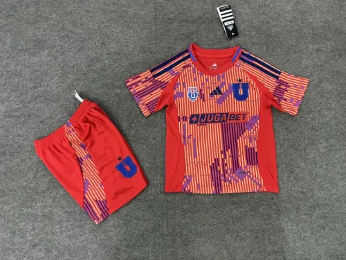 2025-26 Universidad de Chile away kids kit