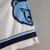 Memphis Grizzlies NBA Shorts White NBA shorts