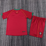 2006 Portugal home retro kid kit