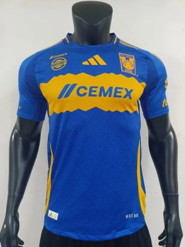 2024-25 Tigre away blue player version(The player version is more slim fit, it is recommended to buy one size larger)