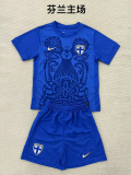 2025-26 Finland away kid kit