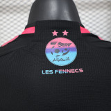 2025-26 Algeria special version black pink Player Version soccer jersey