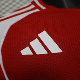 2025-26  Arsenal  red player version jersey  (The player version is more slim fit, it is recommended to buy one size larger)