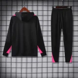chelsea 2024-25 black hooded training suit