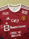 2021-22 Manchester United  RONALDO Version Jersey
