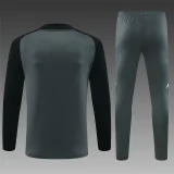 2024-25 Manchester United Half Zip Dark Grey Kit