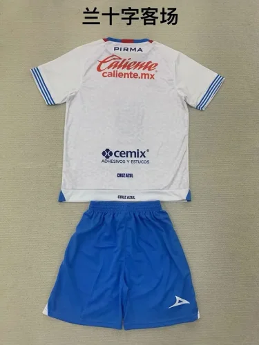 2024-25 Cruz Azul away Kids kit