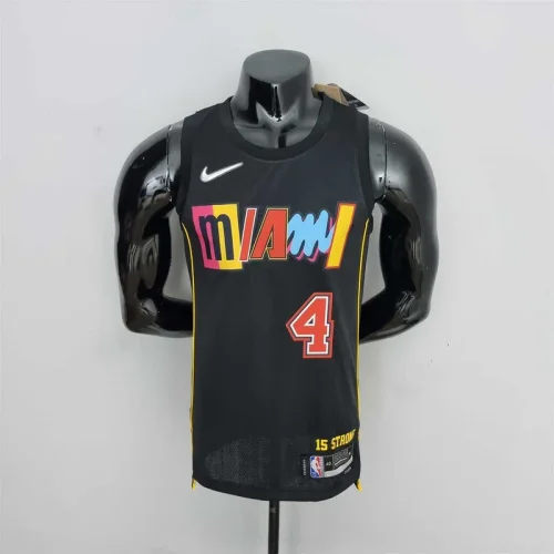2022 Oladipo #4 Miami Heat City Edition NBA