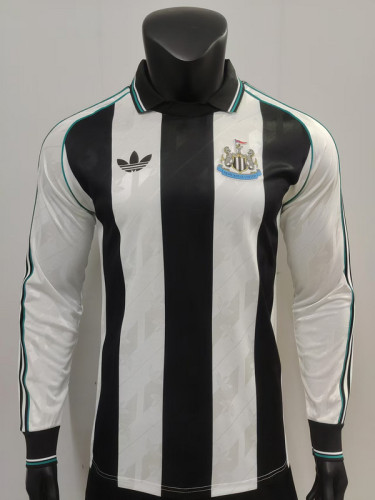 2024-25 Newcastle  Model Long Sleeve Player version jersey (The player version is more slim fit, it is recommended to buy one size larger)