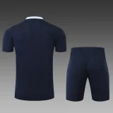 2024-25 France black cotton training suit