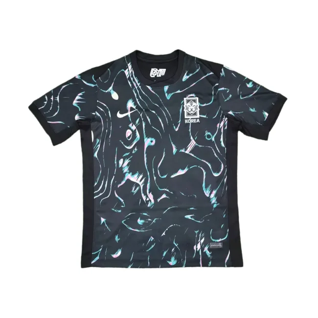 2024 South Korea Away Black Jersey