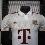 2025-26 Bayern special player version jersey   (The player version is more slim fit, it is recommended to buy one size larger)