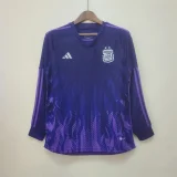 Argentina 2022 Long sleeve Retro soccer jerseys