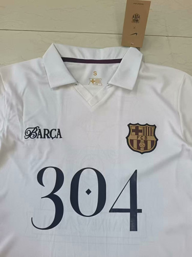 2024-25 Barcelona  LAMINE YAMAL White Jersey